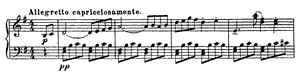 Capricio by Sergey Prokofiev Capricio opus 12 no 5 E Minor by Sergey Prokofiev piano sheet music