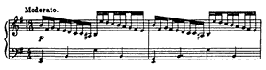 Etude by Sergey Prokofiev Etude opus 2 no 2 E Minor by Sergey Prokofiev piano sheet music