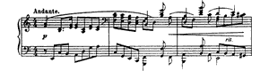 Tale by Sergey Prokofiev Tale opus 3 no 1 C Major by Sergey Prokofiev piano sheet music