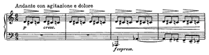 Despair by Sergey Prokofiev Despair opus 4 no 3 n/a by Sergey Prokofiev piano sheet music