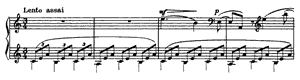 Etude-Tableau: Lento Assai by Sergey Rachmaninoff Etude-Tableau: Lento Assai opus 39 no 2 A Minor by Sergey Rachmaninoff piano sheet music