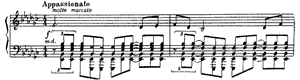 Etude-Tableau: Appassionato by Sergey Rachmaninoff Etude-Tableau: Appassionato opus 39 no 5 E-flat Minor by Sergey Rachmaninoff piano sheet music