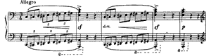 Etude-Tableau: Allegro  opus 39 no 6 A Minor by Sergey Rachmaninoff piano sheet music