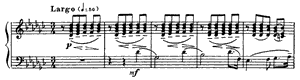 Prelude by Sergey Rachmaninoff Prelude opus 23 no 10 G-flat Major by Sergey Rachmaninoff piano sheet music
