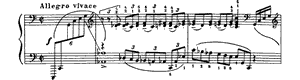 Prelude  opus 32 no 1 C Major by Sergey Rachmaninoff piano sheet music