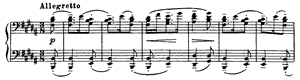 Prelude  opus 32 no 11 B Major by Sergey Rachmaninoff piano sheet music