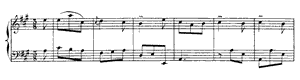 Venitienne by Jean Philippe Rameau Venitienne no 8 A Major by Jean Philippe Rameau piano sheet music