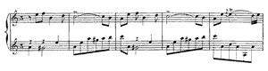 The Three hands by Jean Philippe Rameau The Three hands no 4 A Minor by Jean Philippe Rameau piano sheet music