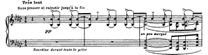 Le Gibet by Maurice Ravel Le Gibet E-flat Minor by Maurice Ravel piano sheet music