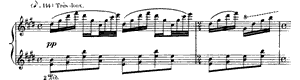 Jeux d'eau  E Major by Maurice Ravel piano sheet music