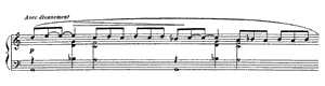 Gnossiennne  no 2 E Minor by Erik Satie piano sheet music