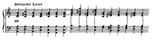 Air du Grand Prieur  no 3 n/a by Erik Satie piano sheet music