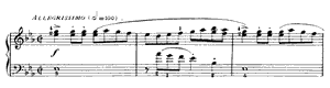 Sonata  K 475 E-flat Major by Domenico Scarlatti piano sheet music