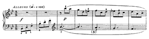 Sonata  K 529 B-flat Major by Domenico Scarlatti piano sheet music