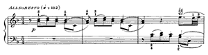 Sonata  K 542 F Major by Domenico Scarlatti piano sheet music
