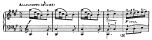 Sonata  K 101 A Major by Domenico Scarlatti piano sheet music