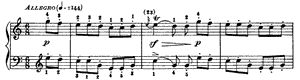 Sonata  K 159 C Major by Domenico Scarlatti piano sheet music