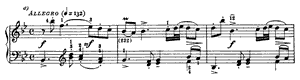 Sonata  K 47 B-flat Major by Domenico Scarlatti piano sheet music