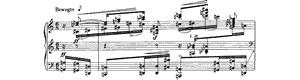 Piano Piece by Arnold Schoenberg Piano Piece opus 11 no 3 n/a by Arnold Schoenberg piano sheet music