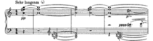 Piano Piece by Arnold Schoenberg Piano Piece opus 19 no 6 n/a by Arnold Schoenberg piano sheet music