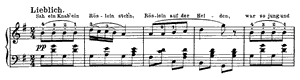 Heidenroslein - Solo Piano Version by Franz Schubert Heidenroslein - Solo Piano Version opus 3 no 3 G Major by Franz Schubert piano sheet music