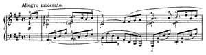 Sonata (posth)  opus 120 A Major by Franz Schubert piano sheet music