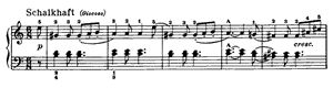 Sicilian by Robert Schumann Sicilian opus 68 no 11 A Minor by Robert Schumann piano sheet music