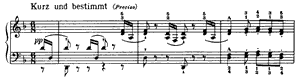 The Horseman by Robert Schumann The Horseman opus 68 no 23 D Minor by Robert Schumann piano sheet music