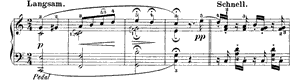 Fabel by Robert Schumann Fabel opus 12 no 6 C Major by Robert Schumann piano sheet music