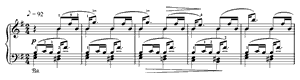 Kind im Einschlummern  opus 15 no 12 E Minor by Robert Schumann piano sheet music