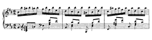 Caprice by Robert Schumann Caprice opus 10 no 5 B Minor by Robert Schumann piano sheet music
