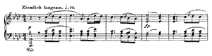 Fantasy by Robert Schumann Fantasy opus 111 no 2 A-flat Major by Robert Schumann piano sheet music