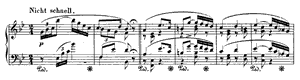 Romance by Robert Schumann Romance opus 124 no 11 B-flat Major by Robert Schumann piano sheet music
