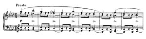 Burla by Robert Schumann Burla opus 124 no 12 F Minor by Robert Schumann piano sheet music