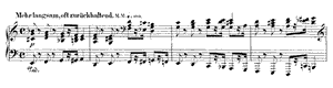 Night-Vision 1 by Robert Schumann Night-Vision 1 opus 23 no 1 C Major by Robert Schumann piano sheet music