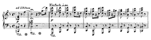 Night-Vision 4 by Robert Schumann Night-Vision 4 opus 23 no 4 F Major by Robert Schumann piano sheet music