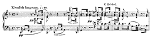 Verrufene Stelle   opus 82 no 4 D Minor by Robert Schumann piano sheet music