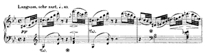 Vogel als Prophet  opus 82 no 7 G Minor by Robert Schumann piano sheet music