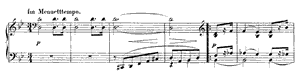 Evening Music  opus 99 no 12 B-flat Major by Robert Schumann piano sheet music