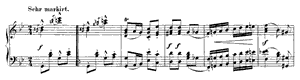 Geschwindmarsch  opus 99 no 14 G Minor by Robert Schumann piano sheet music