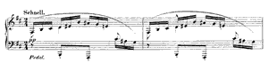 Album Leaves II by Robert Schumann Album Leaves II opus 99 no 5 B Minor by Robert Schumann piano sheet music