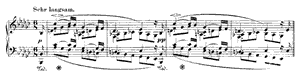 Album Leaves IV  opus 99 no 7 E-flat Minor by Robert Schumann piano sheet music
