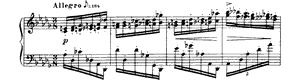 Etude  opus 8 no 10 D-flat Major by Alexander Scriabin piano sheet music