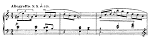 Mazurka by Alexander Scriabin Mazurka opus 25 no 2 C Major by Alexander Scriabin piano sheet music