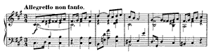 Mazurka by Alexander Scriabin Mazurka opus 3 no 2 F-sharp Minor by Alexander Scriabin piano sheet music