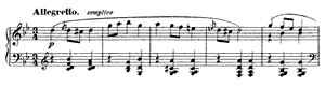 Mazurka by Alexander Scriabin Mazurka opus 3 no 3 G Minor by Alexander Scriabin piano sheet music