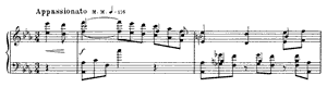 Prelude  opus 11 no 20 C Minor by Alexander Scriabin piano sheet music