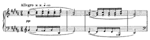 Prelude by Alexander Scriabin Prelude opus 16 no 2 G-sharp Minor by Alexander Scriabin piano sheet music