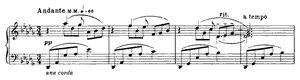 Prelude by Alexander Scriabin Prelude opus 17 no 3 D-flat Major by Alexander Scriabin piano sheet music