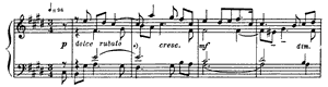 Prelude  opus 33 no 1 E Major by Alexander Scriabin piano sheet music